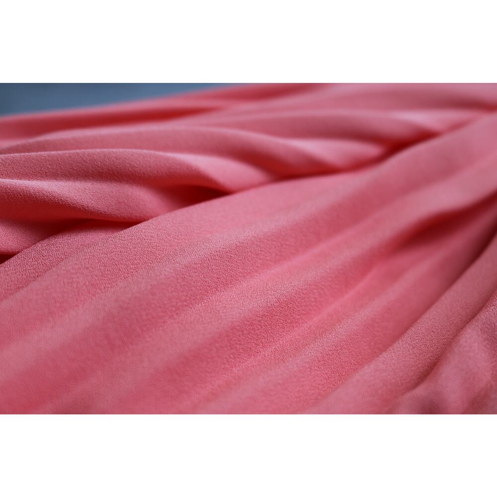 1State Maxi Skirt Size 4 Salmon Pink Striped Flowy Pleated Sheer‎ Feminine Chic - Picture 12 of 13
